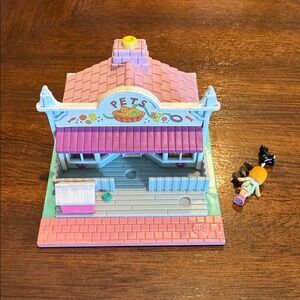 Vintage Polly Pocket 1993 - Pet Shop - Incomplete Set